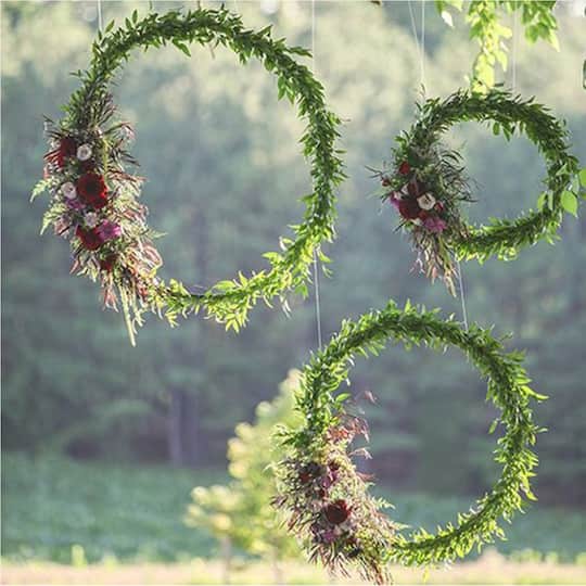 14" Gold Metal Wire Floral Hoop by Ashland®